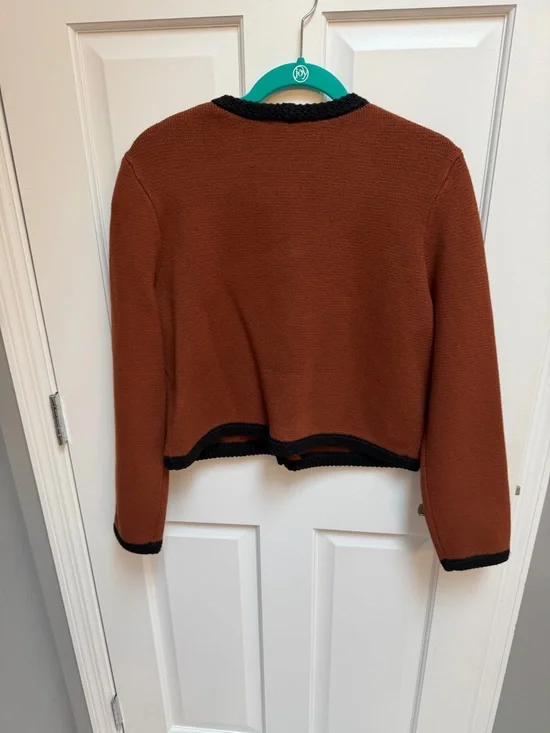 Sezane Auguste Jacket Havana - Size M - Picture 2 of 4